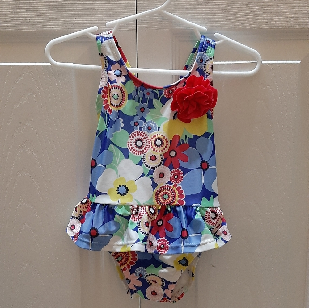 Gymboree Floral Swimsuit